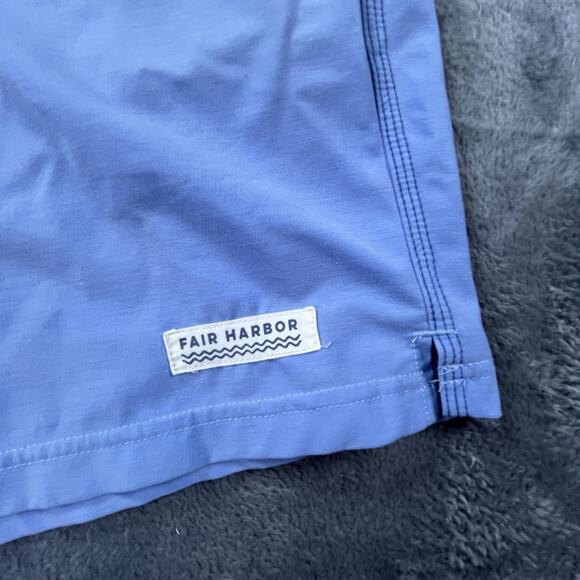 Fair Harbor Blue Swim Trunks - Picture 3 of 7